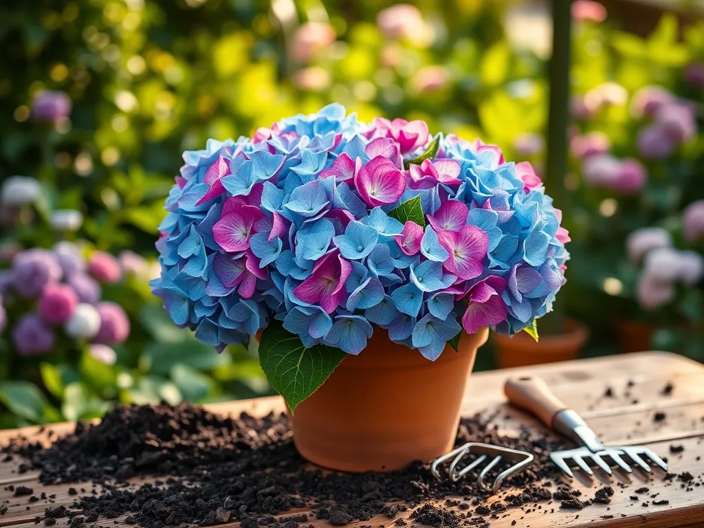 Hortensja bukietowa: jaka ziemia jest najlepsza do jej uprawy?