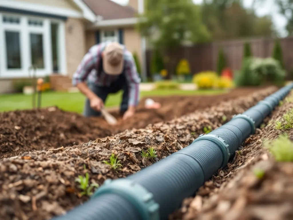 Drenaż wokół domu koszt – ile zapłacisz za wykonanie?