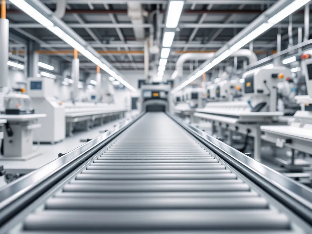 Przenośniki taśmowe w branży farmaceutycznej – precyzja i niezawodność