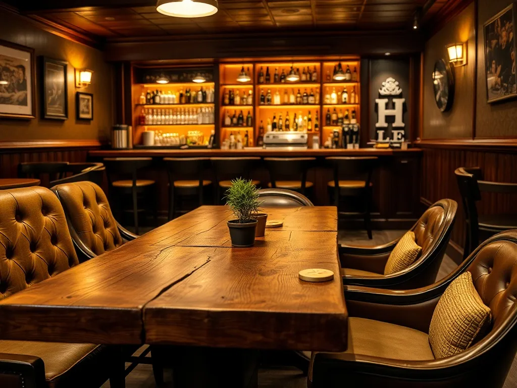 Meble do pubu -- jak połączyć klimat z funkcjonalnością