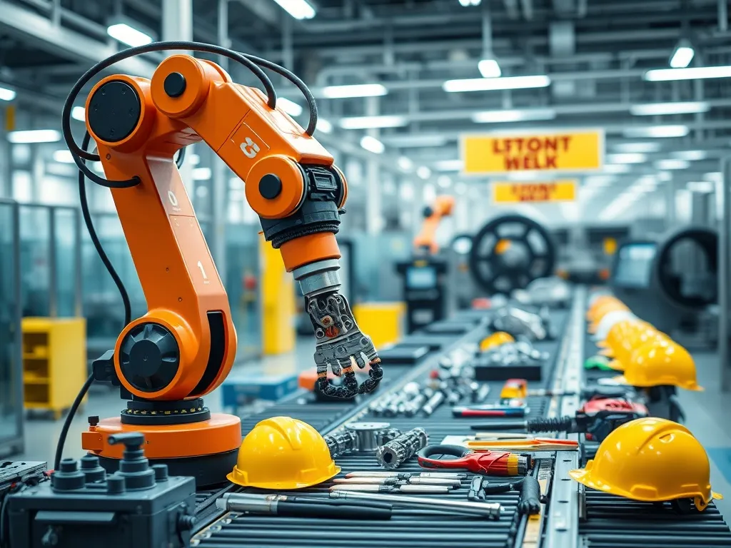 Manipulatory w nowoczesnych liniach produkcyjnych -- ergonomia i bezpieczeństwo