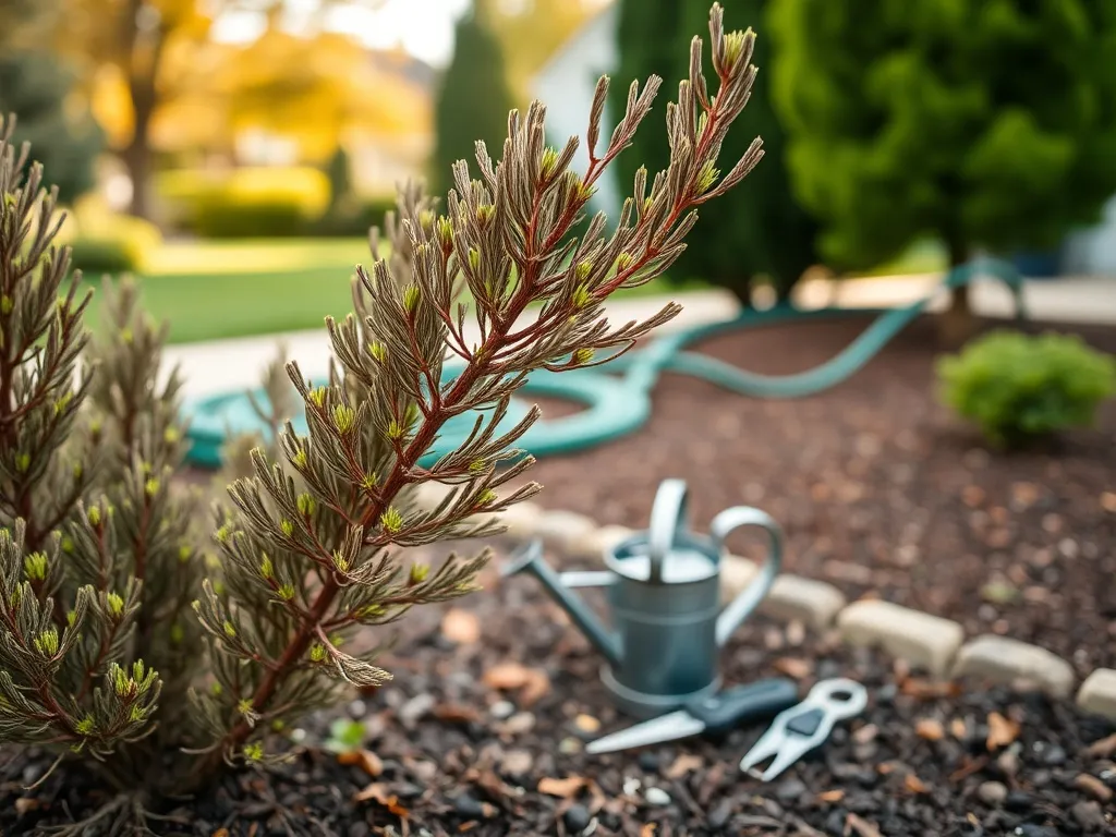 Jak uratować przesuszone tuje?