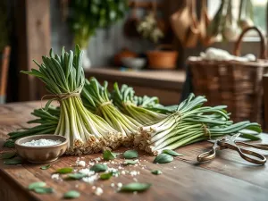 Jak suszyć czosnek niedźwiedzi?