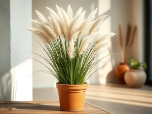 Trawa pampasowa - uprawa w donicy