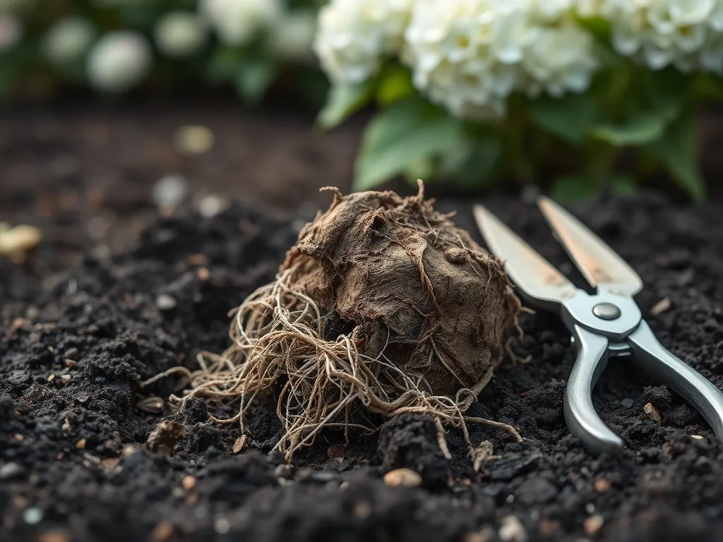 System korzeniowy hortensji bukietowej – budowa i pielęgnacja